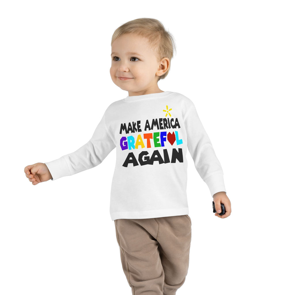 Super Grateful Toddler Long Sleeve Tee
