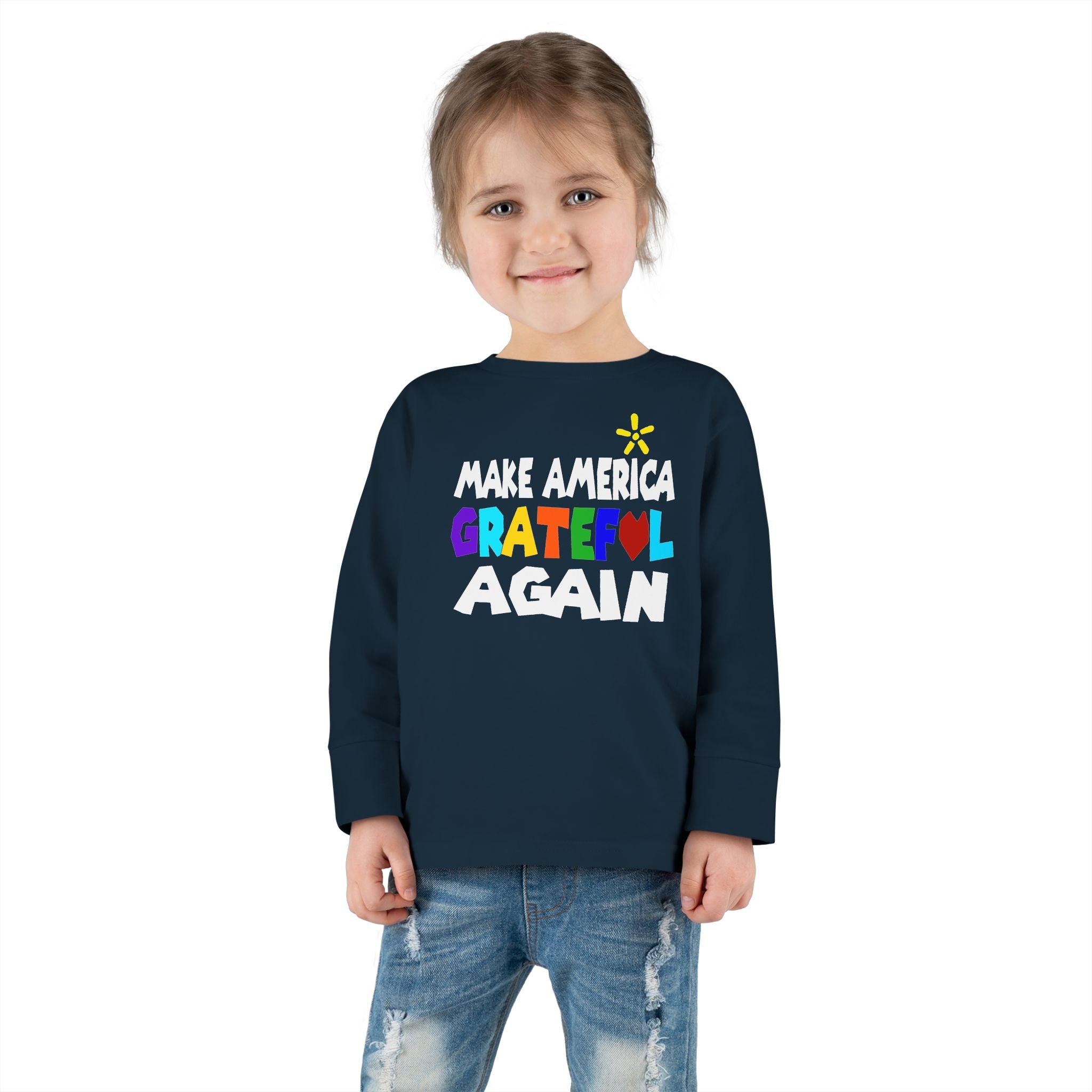 Super Grateful Toddler Long Sleeve Tee