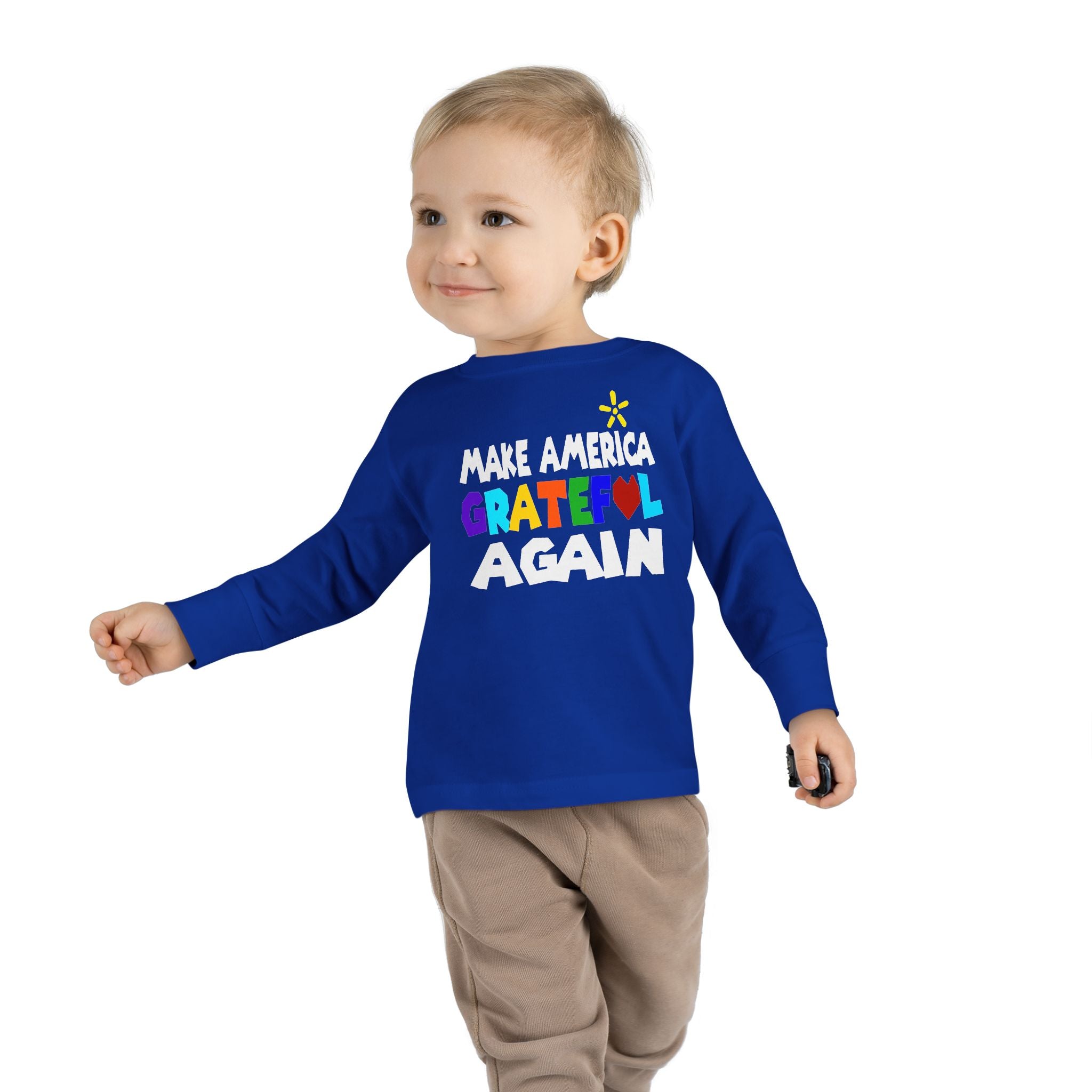 Super Grateful Toddler Long Sleeve Tee