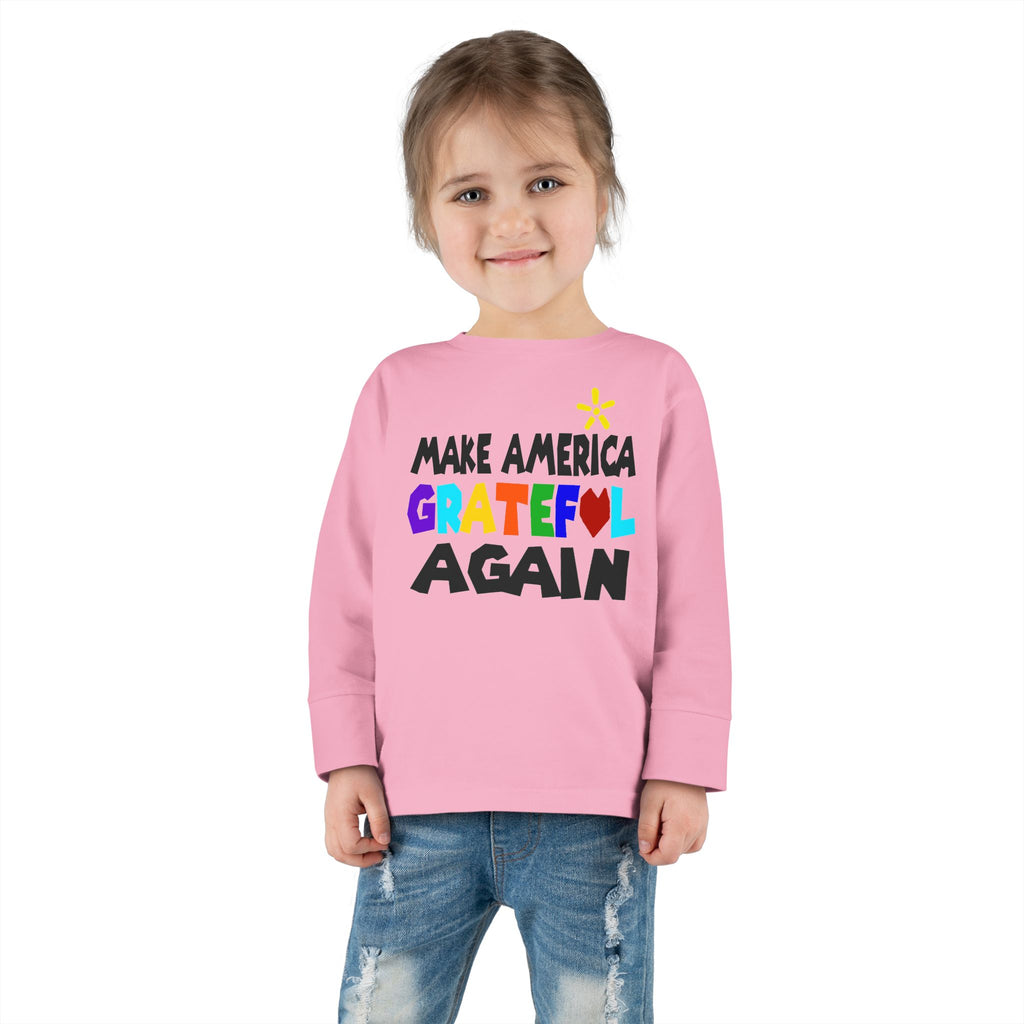 Super Grateful Toddler Long Sleeve Tee