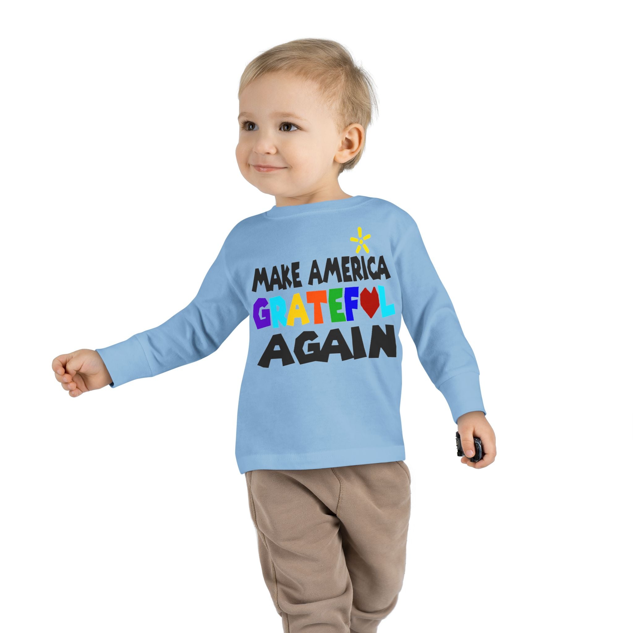Super Grateful Toddler Long Sleeve Tee