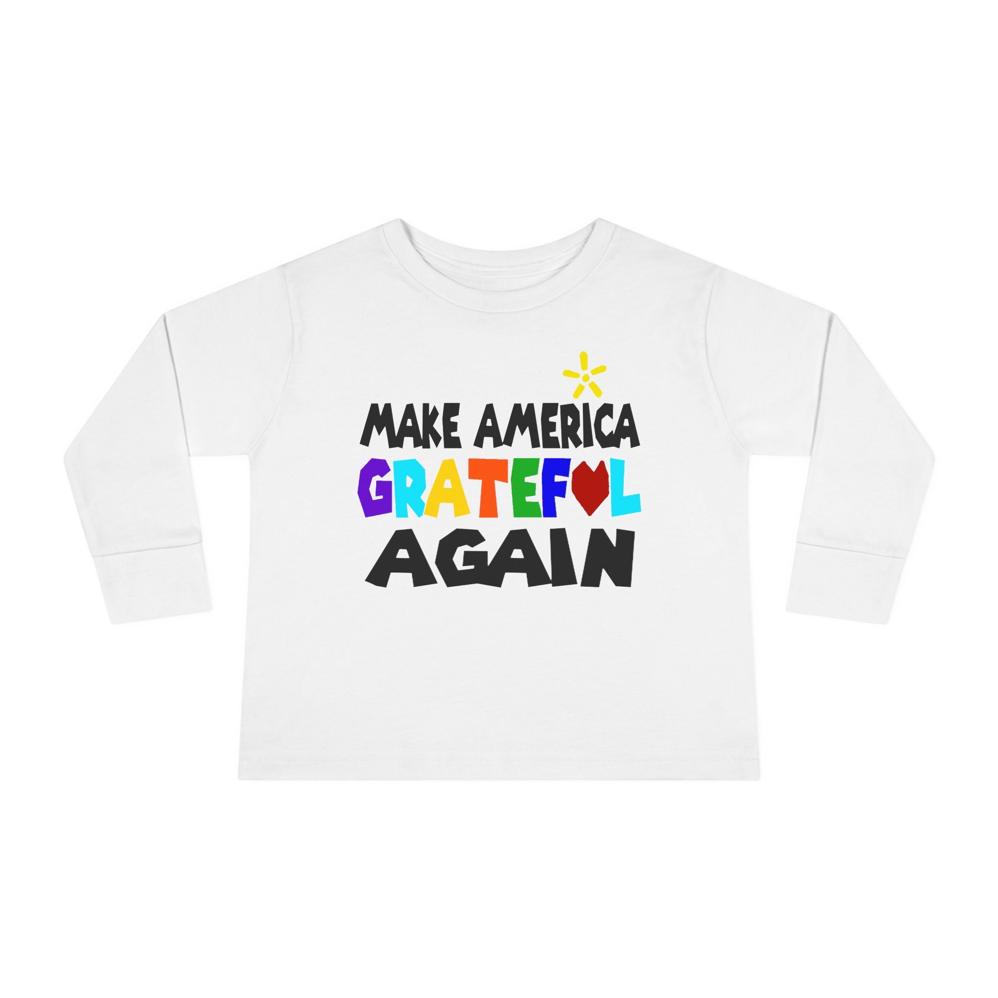 Super Grateful Toddler Long Sleeve Tee