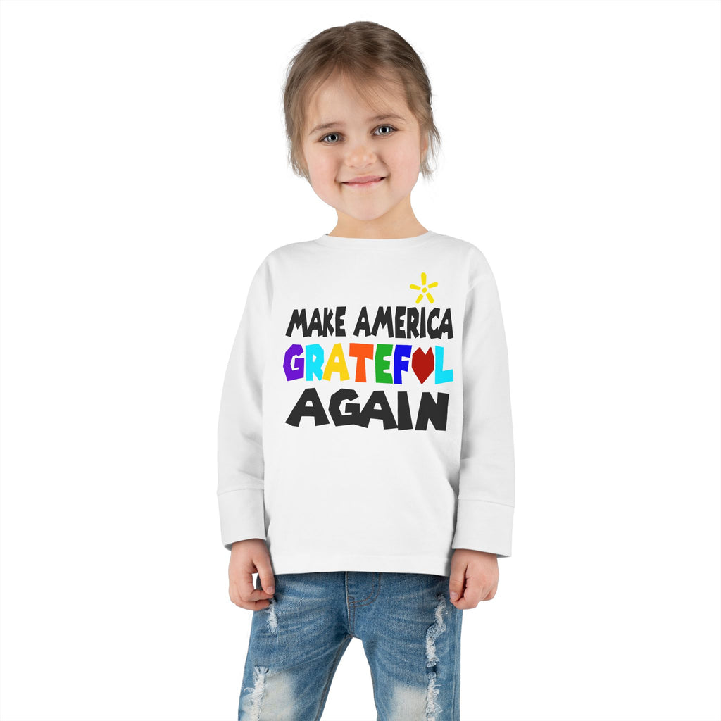 Super Grateful Toddler Long Sleeve Tee