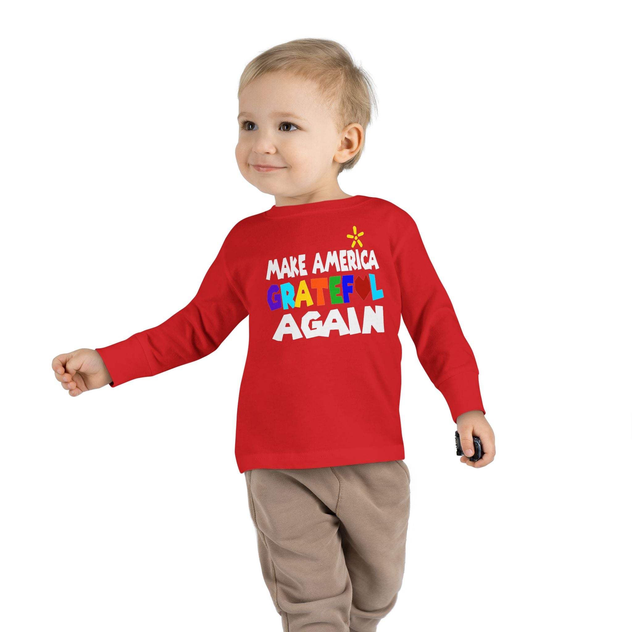 Super Grateful Toddler Long Sleeve Tee
