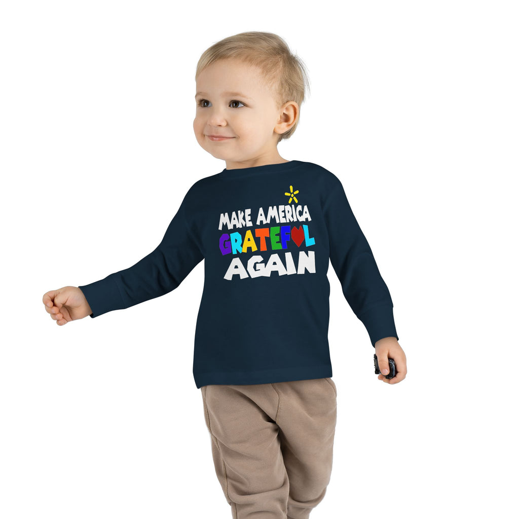 Super Grateful Toddler Long Sleeve Tee