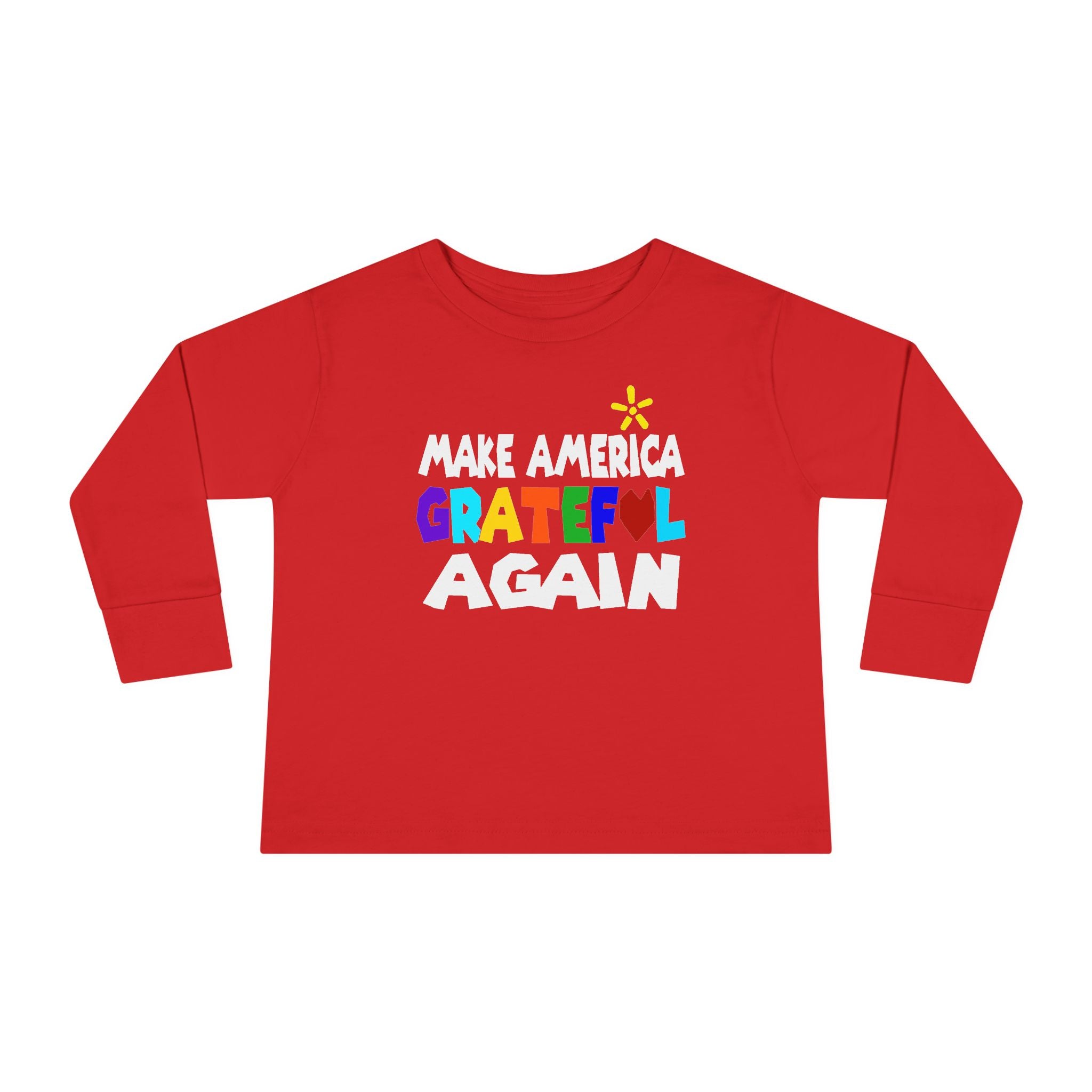 Super Grateful Toddler Long Sleeve Tee