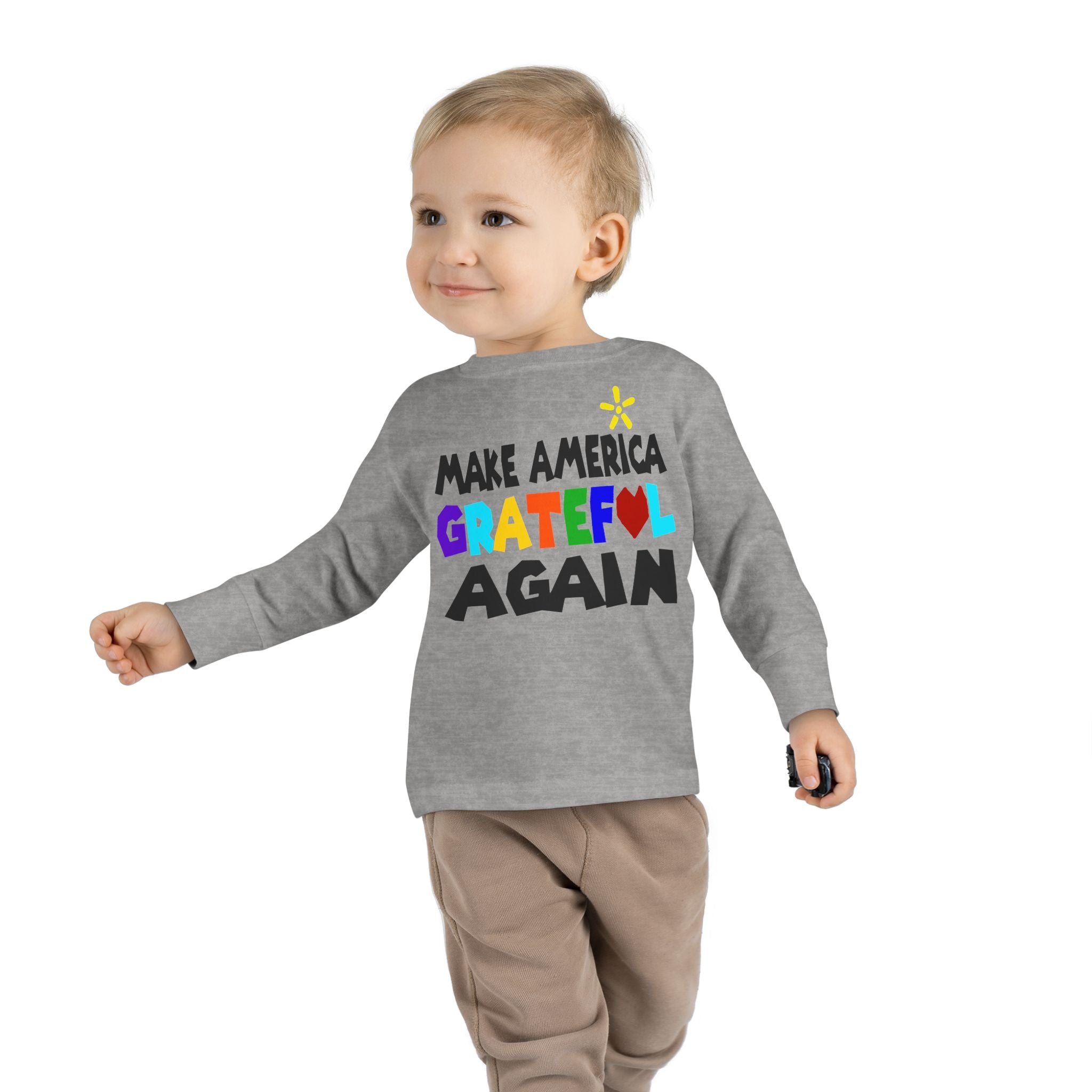 Super Grateful Toddler Long Sleeve Tee
