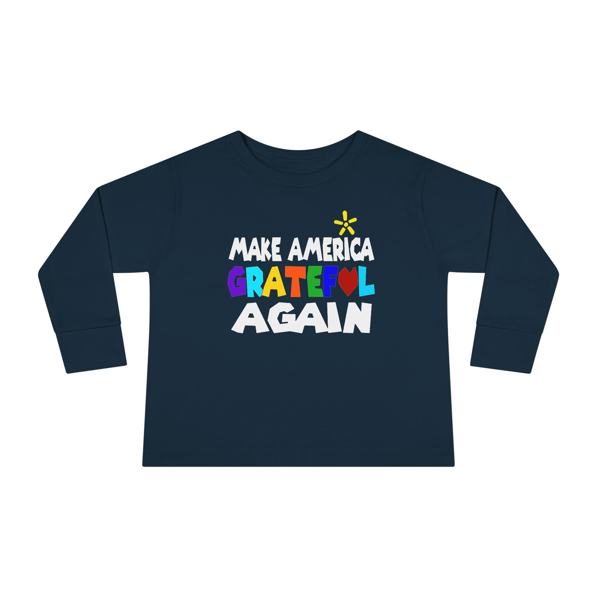 Super Grateful Toddler Long Sleeve Tee