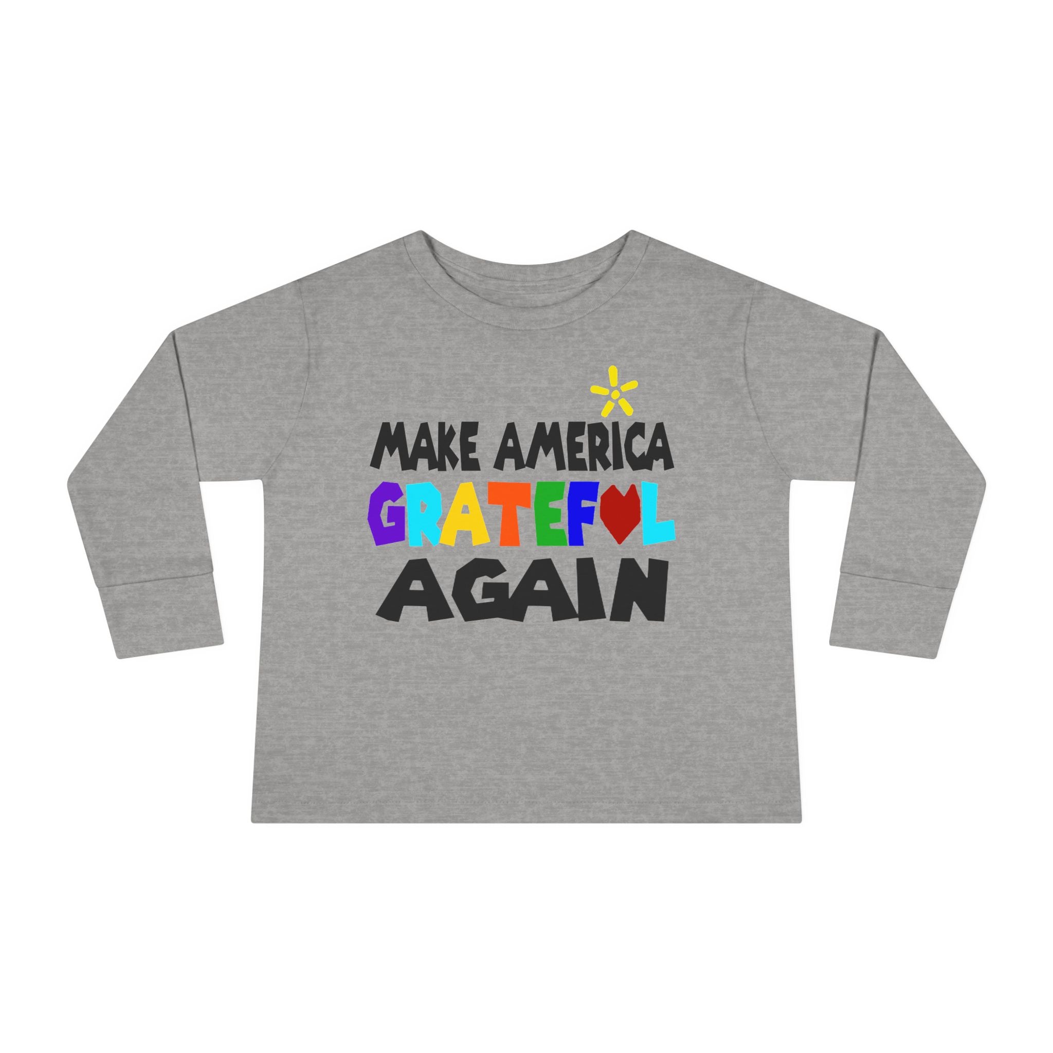 Super Grateful Toddler Long Sleeve Tee