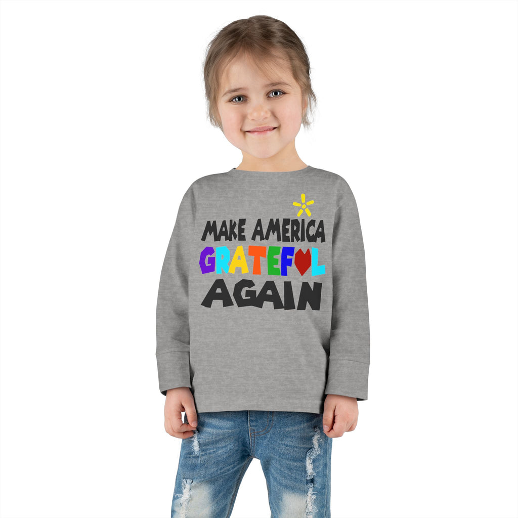 Super Grateful Toddler Long Sleeve Tee