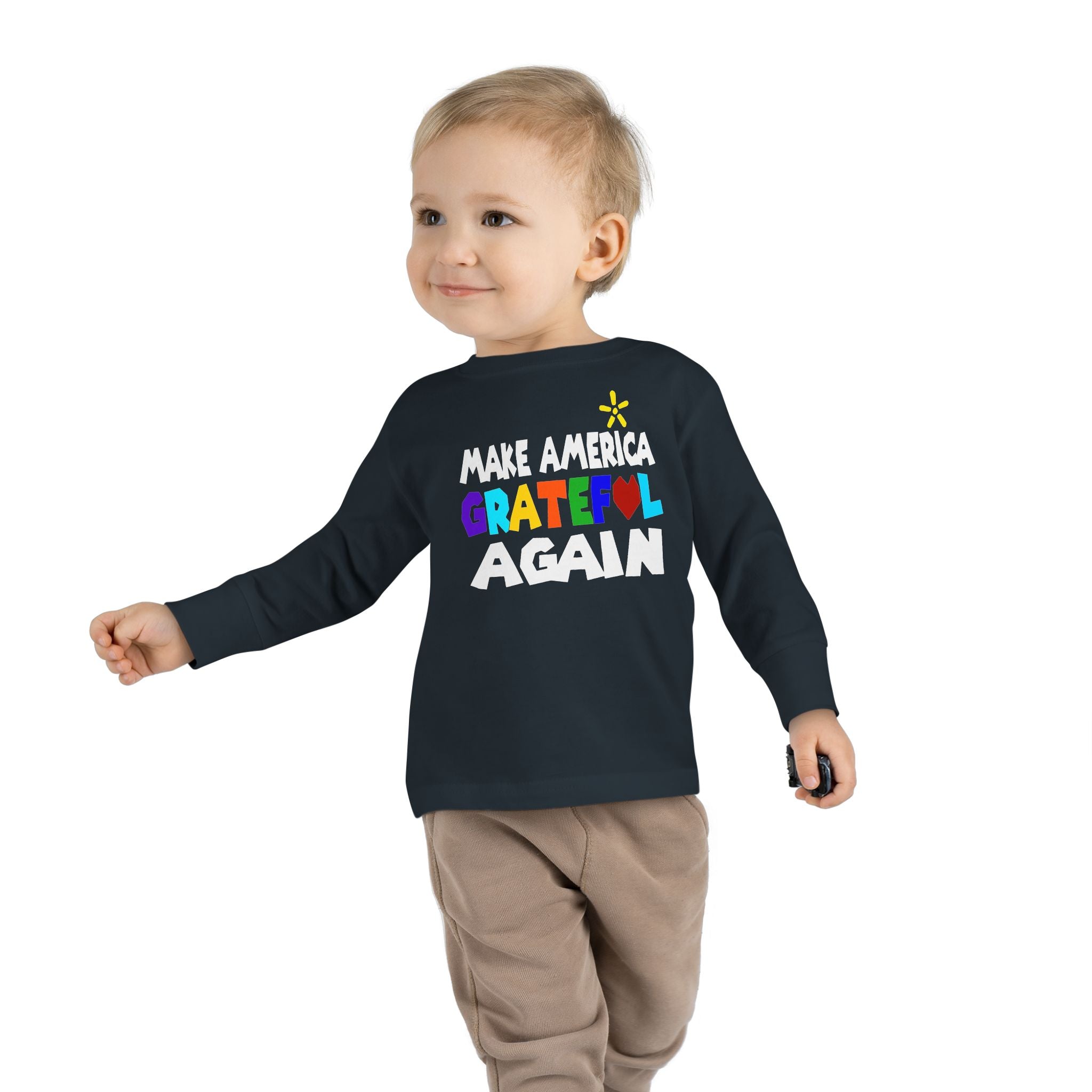 Super Grateful Toddler Long Sleeve Tee